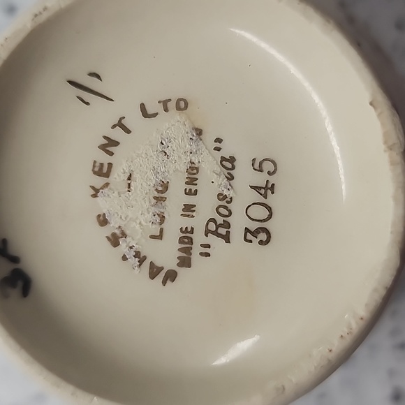 Demitasse James Kent Cup and Saucer june Roses pattern# 3045 - Picture 5 of 6